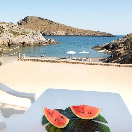 Beachfront Studio Kyma West ~ Crete'S Hidden Gem Kaloi Limenes Exterior photo