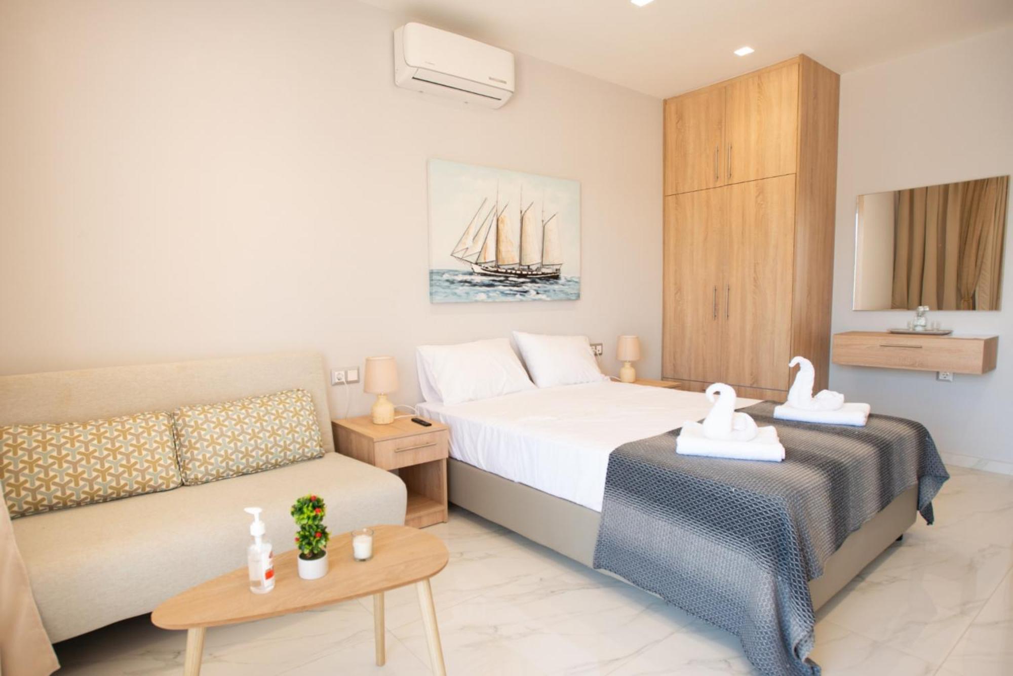 Beachfront Studio Kyma West ~ Crete'S Hidden Gem Kaloi Limenes Exterior photo